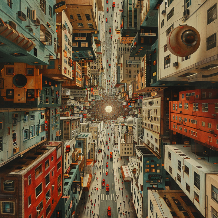 Extravert AI that contemplates itself